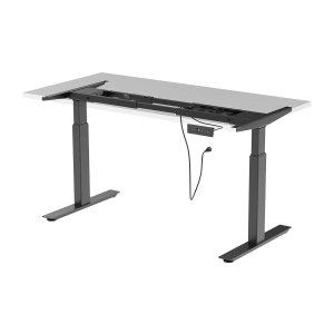 Monoprice Workstream Dual Motor Easy Fold-Out Assembly Sit-Stand Desk Frame