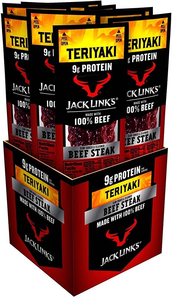 Amazon.com : Jack Link’s Premium Cuts Beef Steak牛肉干