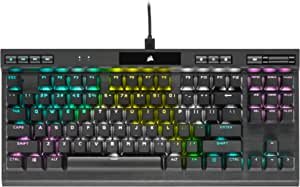 K70 RGB TKL 冠军系列 MX青轴 机械键盘 8kHz回报率