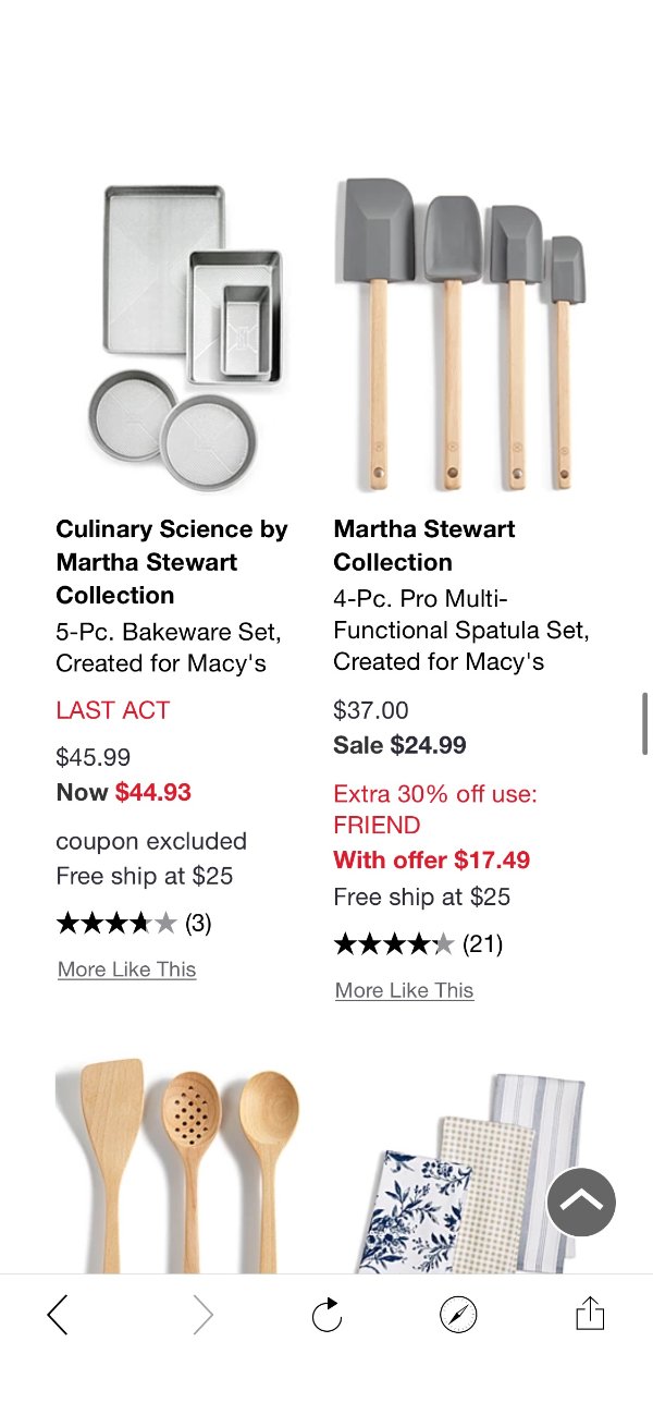 Martha Stewart Collection Kitchen - Macy