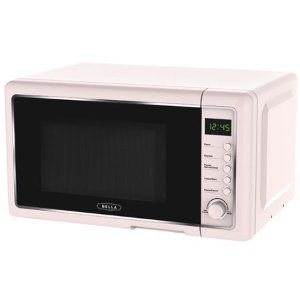 Bella BMO07BPDRQB 0.7 Cu. Ft 700-Watt Microwave Oven, Rose Quartz