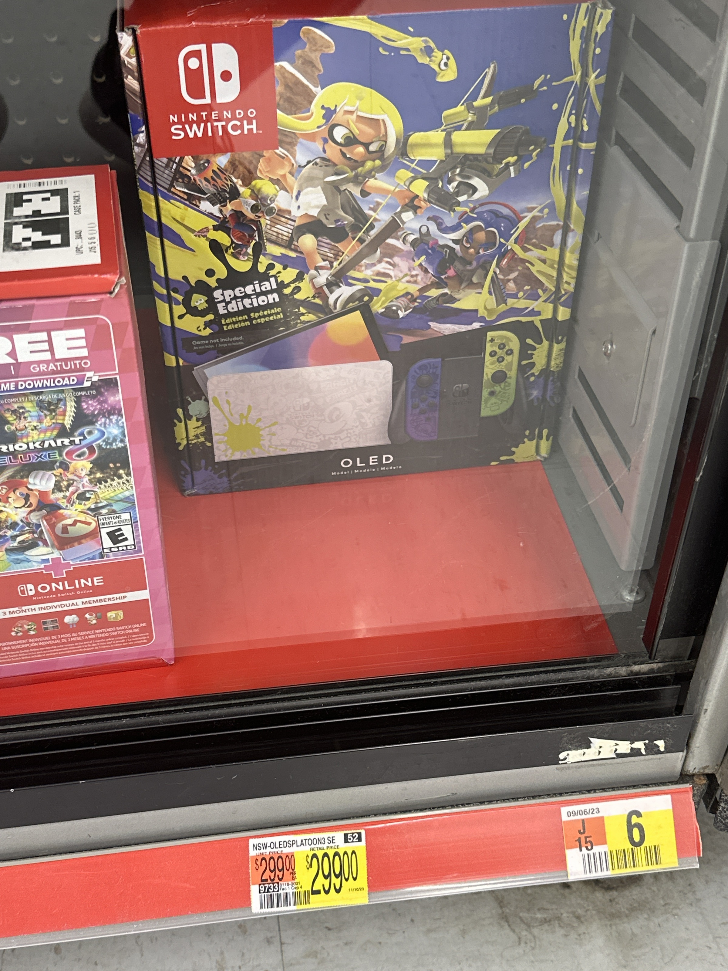 Nintendo Switch – OLED Model Splatoon 3 Special Edition - Walmart.com 店内折扣