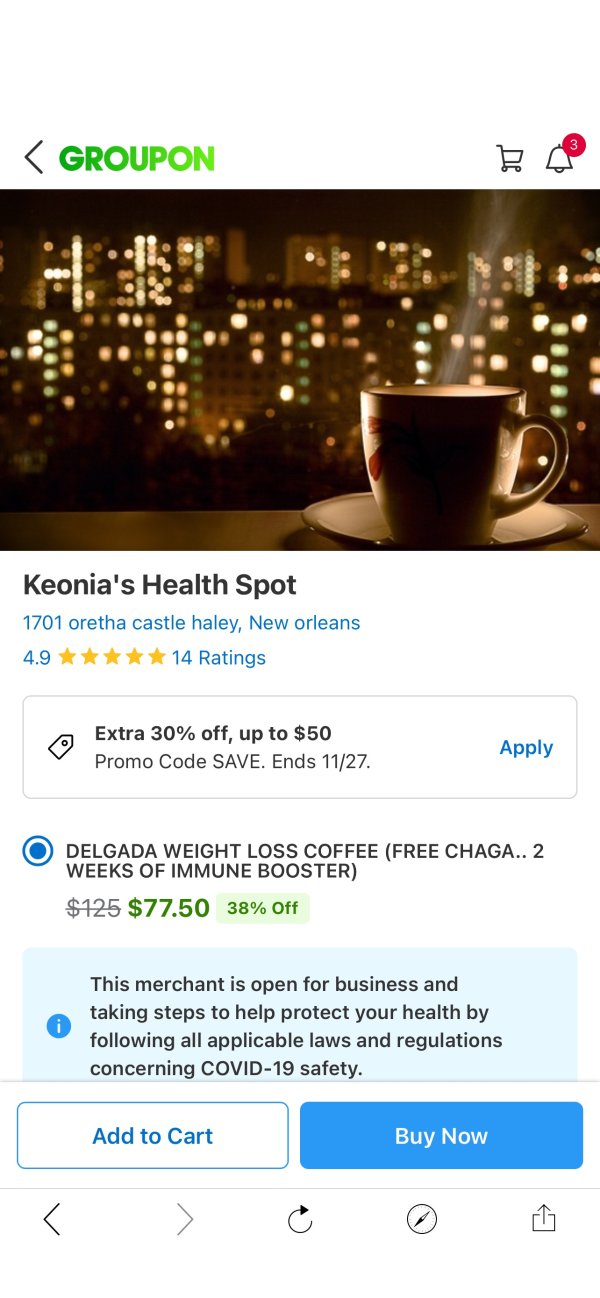 Keonia's Health Spot - From $77.50 - New orleans, LA | Groupon