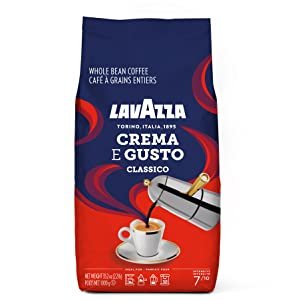 Crema E Gusto Whole Bean Coffee Dark Roast 2lb