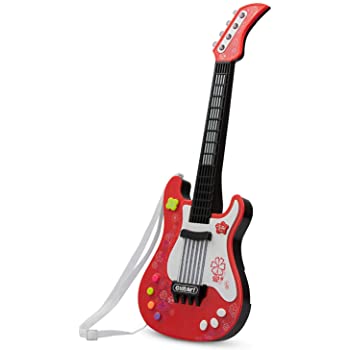 Amazon.com: AIMEDYOU 21 Inch Kids Electric Toy Guitar for Boys Toddler Child Beginner with Vibrant Sounds Musical Instruments Educational Toy (No String & Red) 儿童电动吉他
