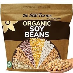 Be Still Farms Organic Soybeans Bulk (4.8 lb)