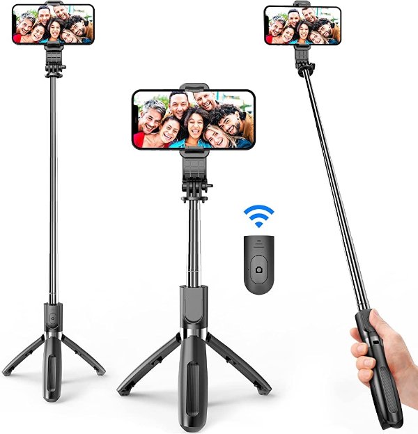 SelfieShow 可伸缩遥控自拍杆 三脚架 两用支架