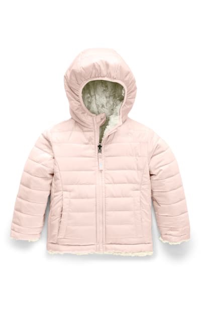 The North Face Mossbud Swirl Reversible Water Repellent Heatseeker™ Jacket (Toddler Girls & Little Girls) | Nordstrom 周年庆特价