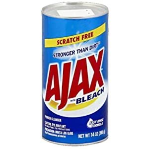Ajax 多用途强力清洁粉14oz, 含漂白成分