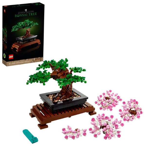 LEGO Bonsai Tree 10281 Building Kit, New 2021 (878 Pieces)