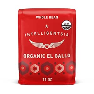 Amazon.com : Intelligentsia Coffee, Light Roast Whole Bean Coffee - Organic El Gallo 11 Ounce Bag with Flavor Notes of Milk Chocolate, Honey and Cola : Grocery &amp; Gourmet Food