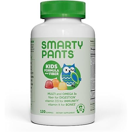 Kids Fiber Vitamins 120 Count (30 Day Supply)