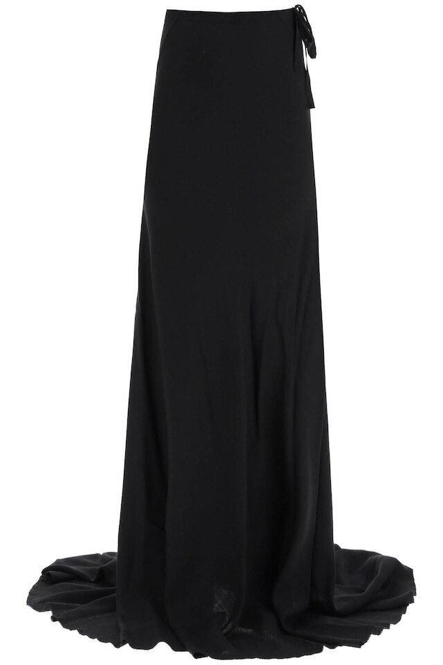 Women's Emmy Extra Long Skirt by Ann Demeulemeester | Coltorti Boutique 长裙
