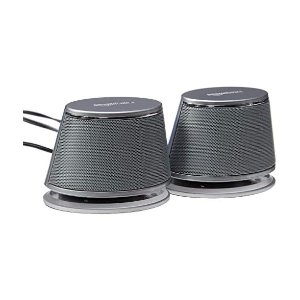 Amazon Basics USB Plug-n-Play Computer Speakers