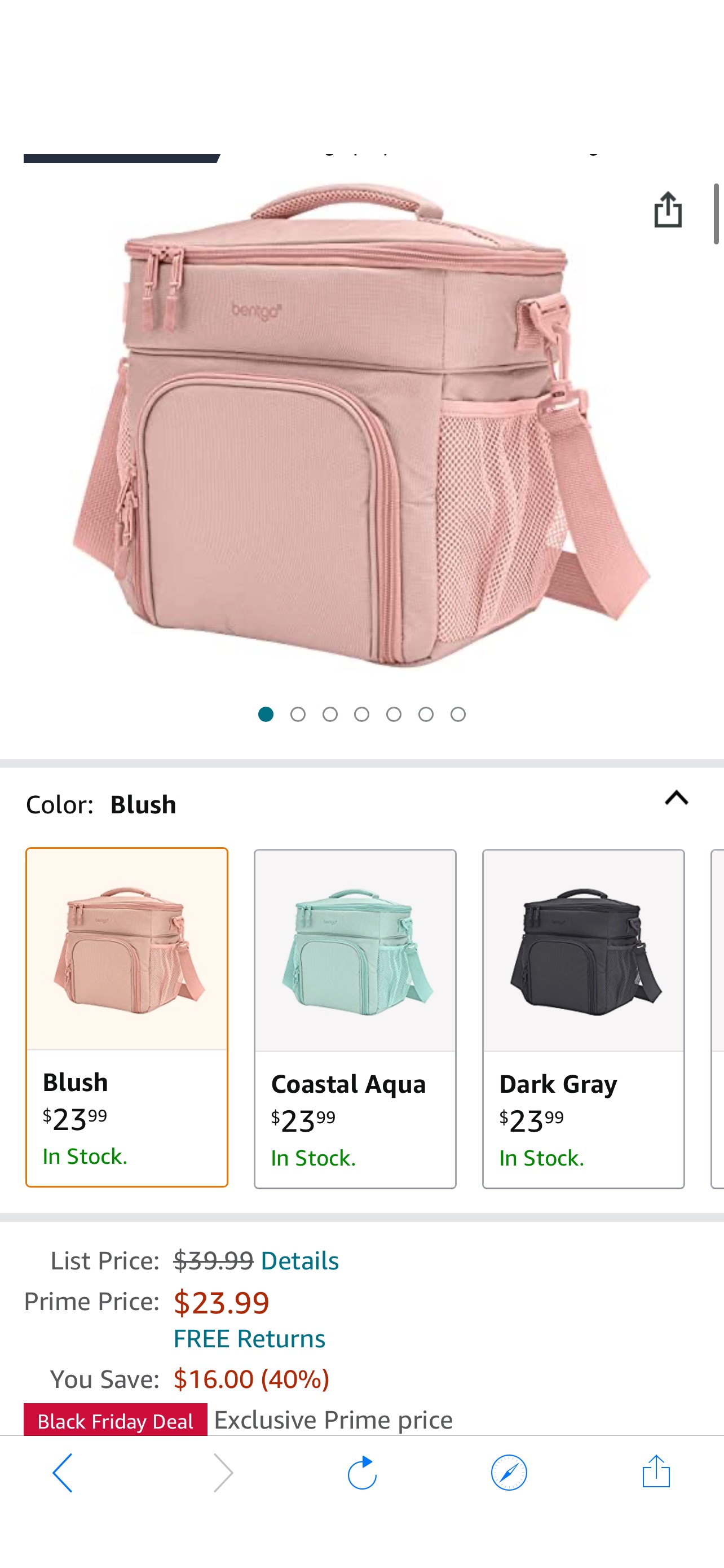 午餐包Amazon.com: Bentgo® Prep Deluxe Multimeal Bag