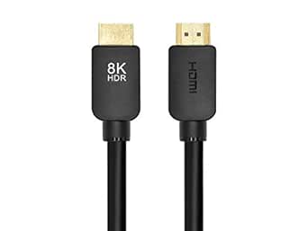 Amazon.com: Monoprice 8k HDMI Cable - 3 Feet - Black (No Logo) | Ultra High Speed, 8k@60Hz, 48Gbps, Dynamic HDR, eARC, Compatible with Sony PS5, Xbox Series X, and Xbox Series S : Electronics