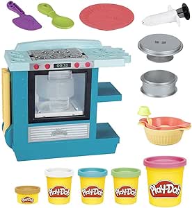 Amazon.com: Play-Doh Kitchen Creations Rising Cake Oven Kitchen Playset, Play Kitchen Appliances, Preschool Toys, Kitchen Toys for 3 Year Old Girls and Boys and Up : Toys &amp; Games