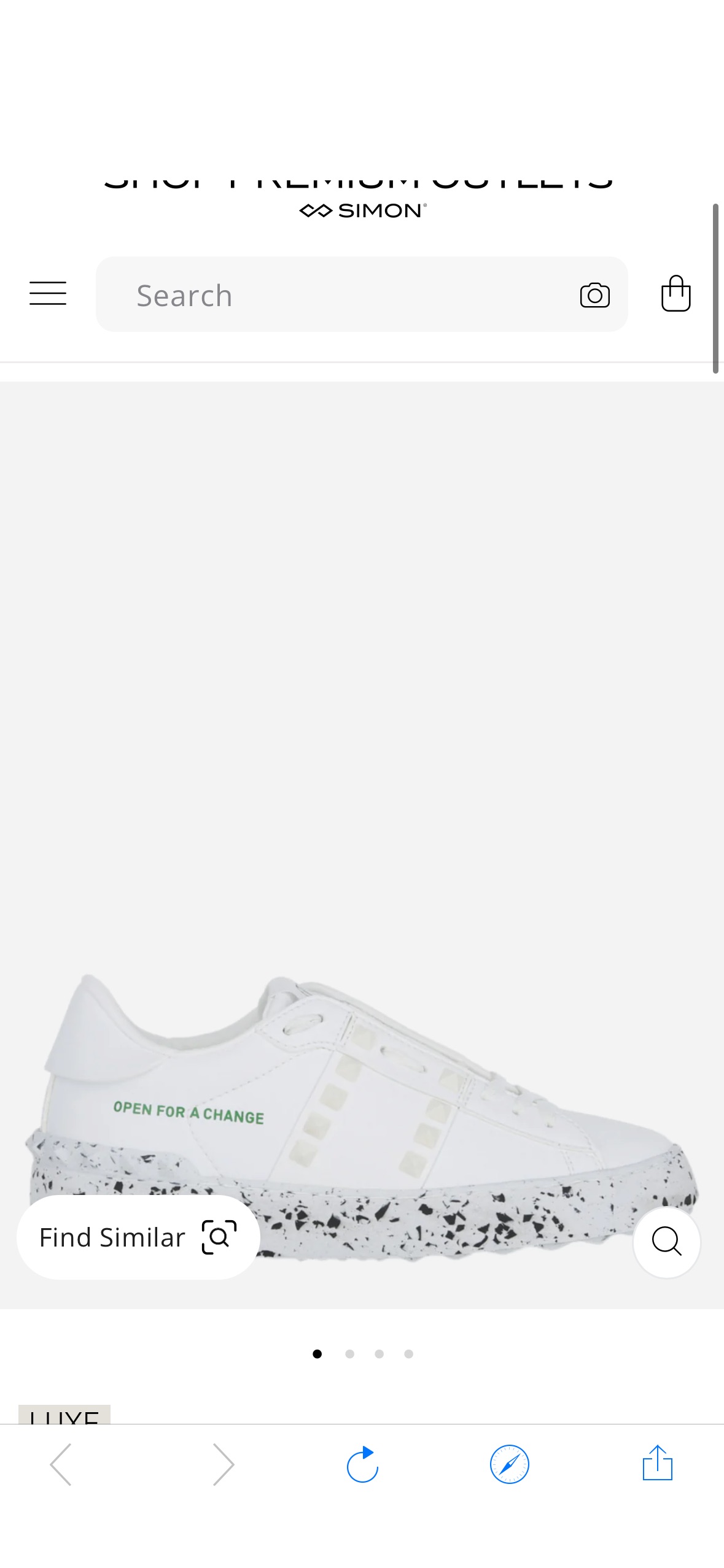 Valentino Open For A Change Sneaker | Shop Premium Outlets