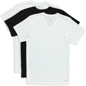 Calvin Klein 男士纯棉T恤 3件装 M码