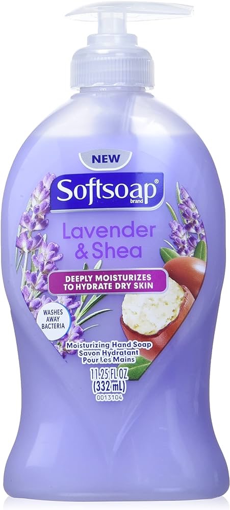Amazon.com: Softsoap Deeply Moisturizing Liquid Hand Soap, Shea Butter, Lavender, 11.25 Fl Oz : Beauty & Personal Care 洗手液