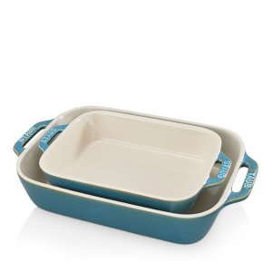 $49.99 Staub烤盘两件套,四二折