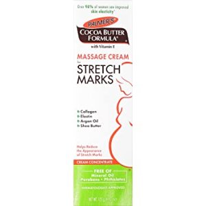 Palmer's Cocoa Butter Formula Massage Cream for Stretch Marks and Pregnancy Skin Care, 4.4 oz.