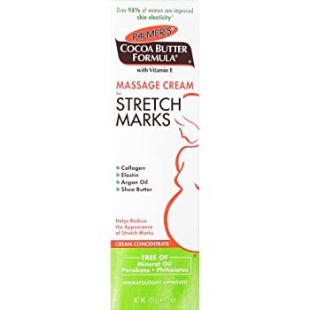 Palmer's Cocoa Butter Formula Massage Cream for Stretch Marks and Pregnancy Skin Care, 4.4 oz.