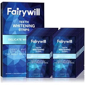 Fairywill Teeth Whitening Strips for Sensitive Teeth