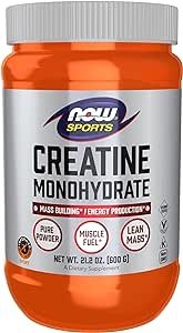 NOW Sports Nutrition, Creatine Monohydrate Powder, 21.2-Ounce