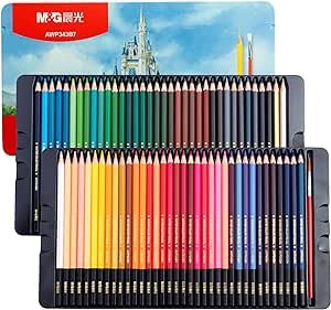72 Colored Pencils for Adults, Kids Art Supplies