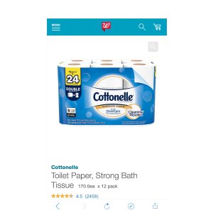Cottonelle 厕纸Strong Bath Tissue | Walgreens