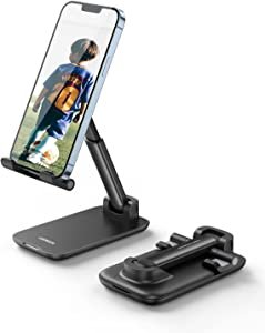 Height Adjustable Phone Stand Desk Foldable Holder