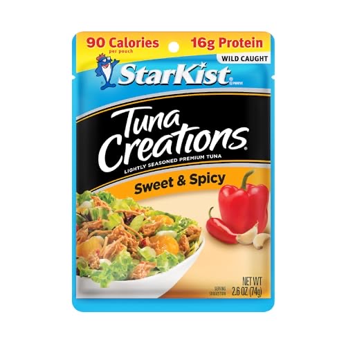 StarKist Tuna Creations, Sweet & Spicy, 2.6 Oz, Packaging May Vary, Pack of 12 B00FWUN2KI