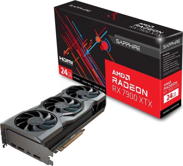 SAPPHIRE Radeon RX 7900 XTX 24GB GDDR6 PCI Express 4.0 Video Card 21322-01-20G GPUs / Video Graphics Cards - Newegg.com