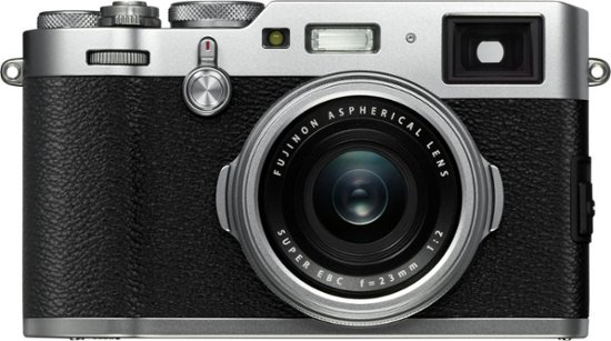 富士 Fujifilm X-Series X100F 24.3-Megapixel Digital Camera Silver 16534584 - Best Buy