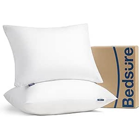 Bedsure 中级硬度枕头 2 件装 多尺寸可选