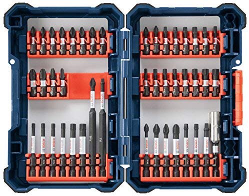 Bosch 44 Piece Impact Tough Screwdriving Custom Case System Set SDMS44 - - Amazon.com 螺母工具箱