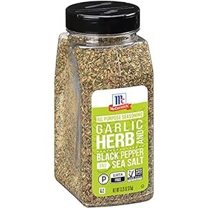 Garlic, Herb and Black Pepper and Sea Salt All Purpose Seasoning, 13.25 oz