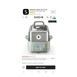  shein app新用户$150off折扣