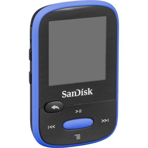 SanDisk 8GB Clip Sport MP3播放器 蓝色款