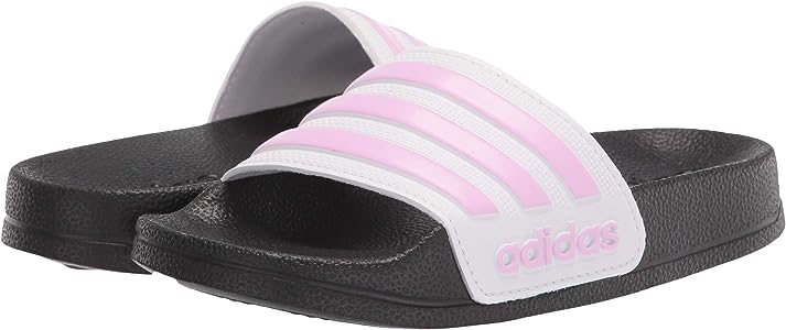 adidas 中性儿童 Adilette 淋浴拖鞋