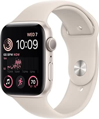 史低价：Apple Watch SE 2022款GPS 智能手表44mm GPS版$239