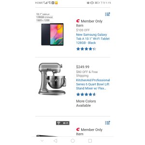 $249.99 KitchenAid Professional Series 6 Quart Bowl厨房机