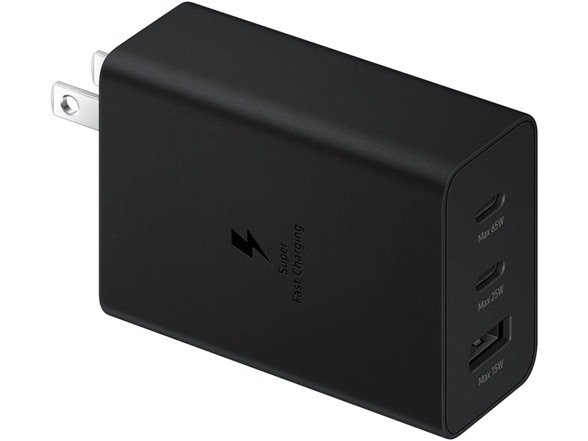 3-Port 65W Super Fast Charging Wall Charger