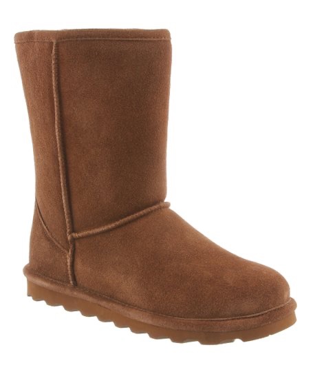 BEARPAW Hickory Elle Short Suede Boot - Women | Best Price and Reviews 雪地靴