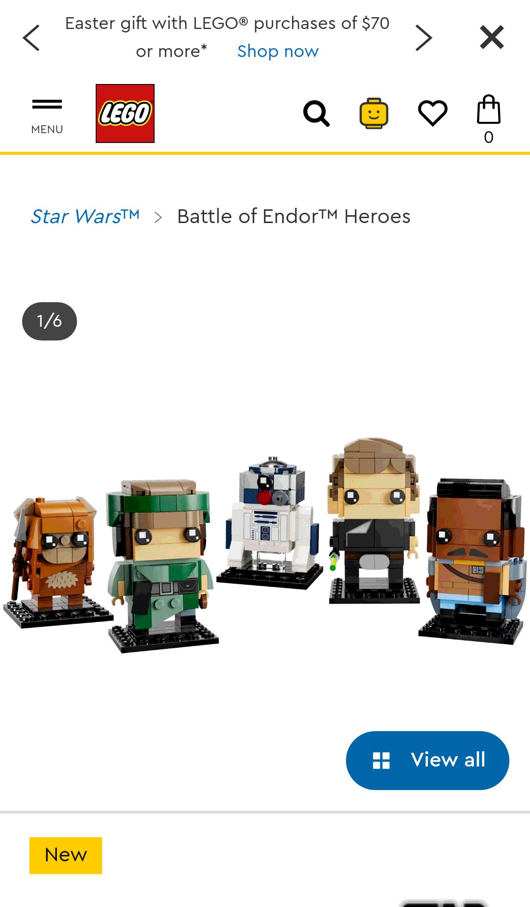 Battle of Endor™ Heroes 40623 | Star Wars™ | Buy online at the Official LEGO® Shop US