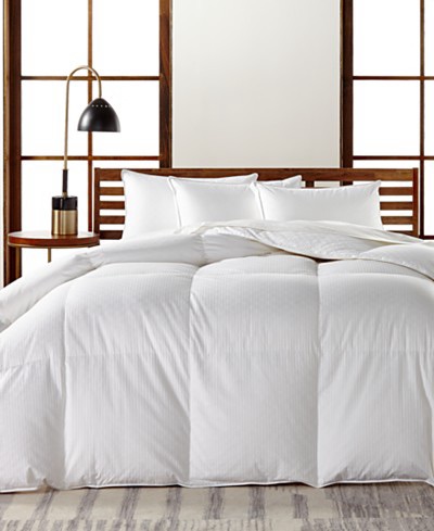 Hotel Collection European White Goose Down Medium Weight Hypoallergenic UltraClean Down Comforter, Twin, Created for Macy's - Macy's