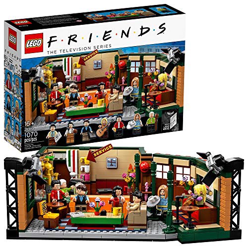 Amazon.com: LEGO Ideas 21319 Central Perk Building Kit (1,070 Pieces) : Toys & Games 乐高中央咖啡厅
