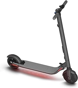 Amazon.com : Segway Ninebot ES2 Electric Kick Scooter, Lightweight and Foldable, Upgraded Motor Power, Dark Grey Large : Sports &amp; Outdoors