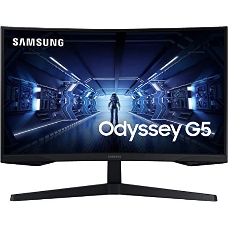 SAMSUNG Odyssey G5 27" 2K 144Hz 1000R 曲面显示器